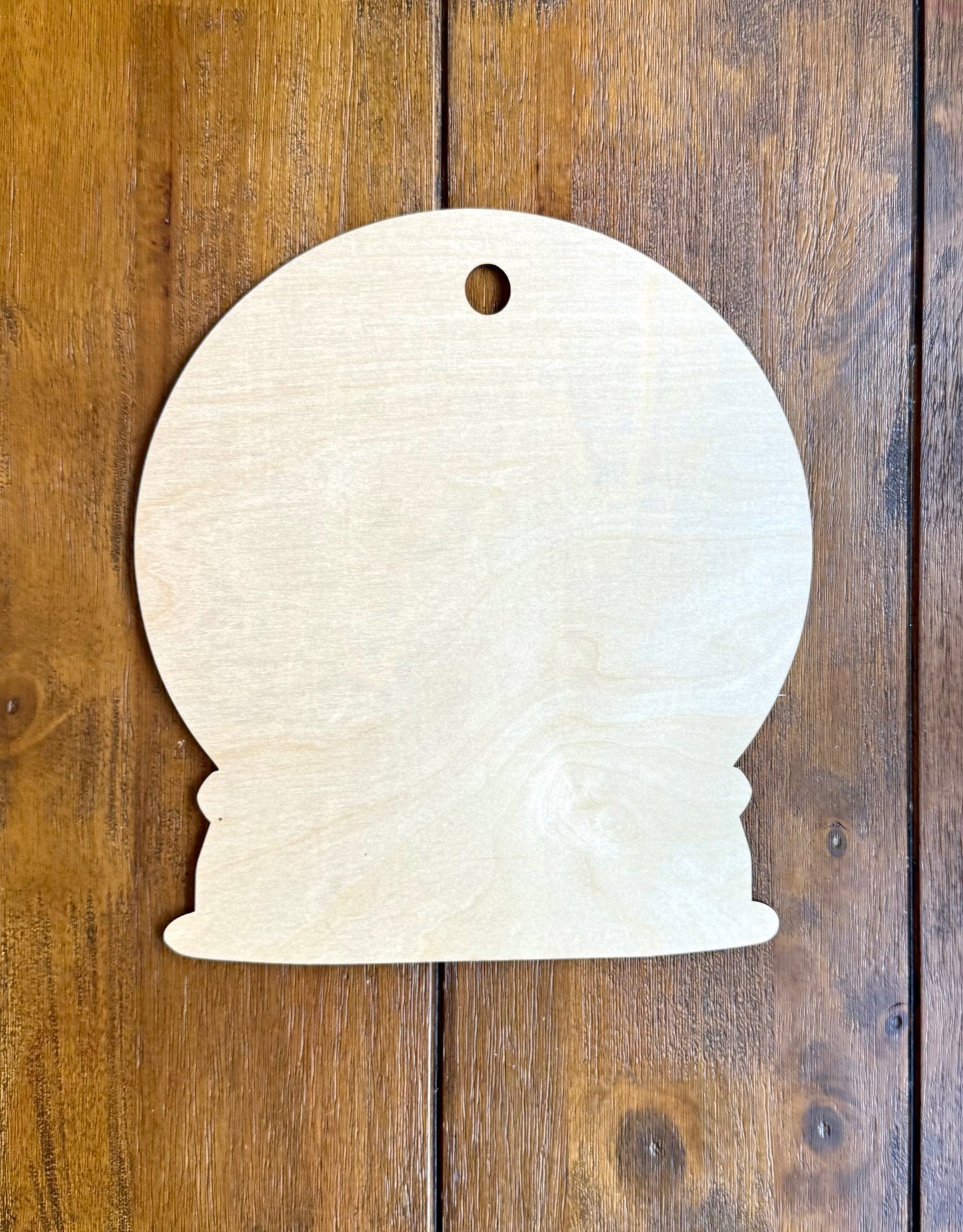 12 Inch Snow Globe Wood Blank