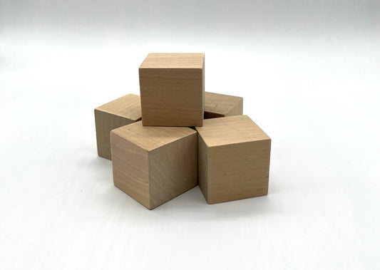 1 1/2 inch wooden blocks perfect for tiered tray crafts