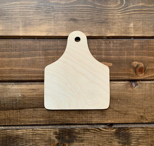 5 x 6 inch Cow Tag