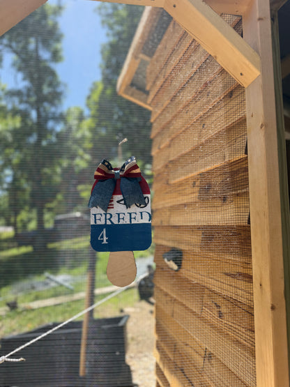 Large Popsicle Blank Door Hanger