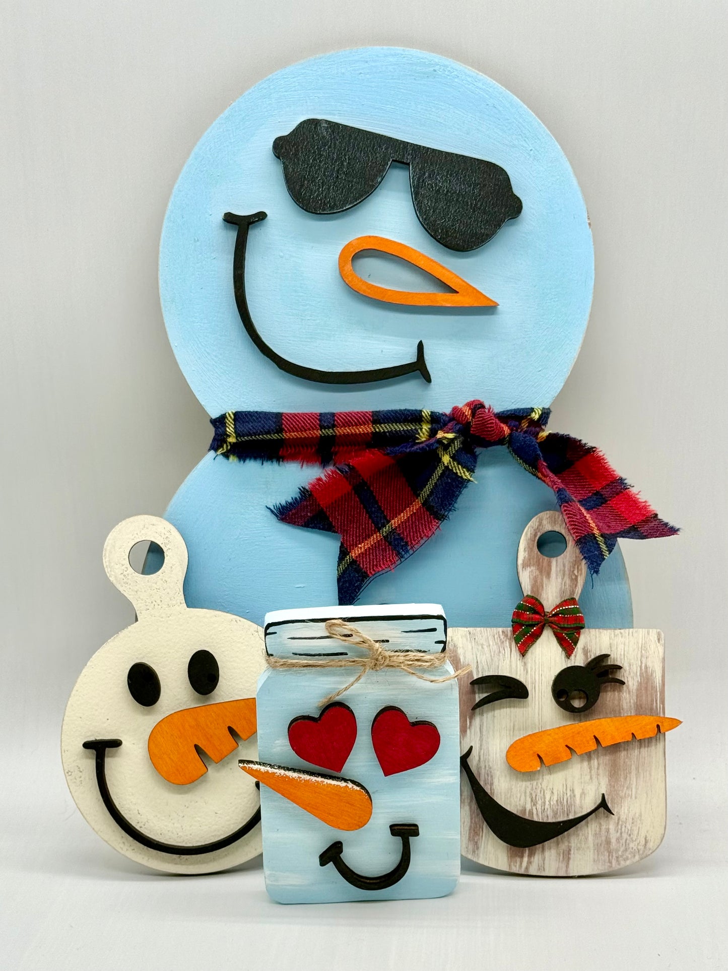 Snowman Face Blanks