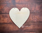 Conversation Heart Wood Blank image 0