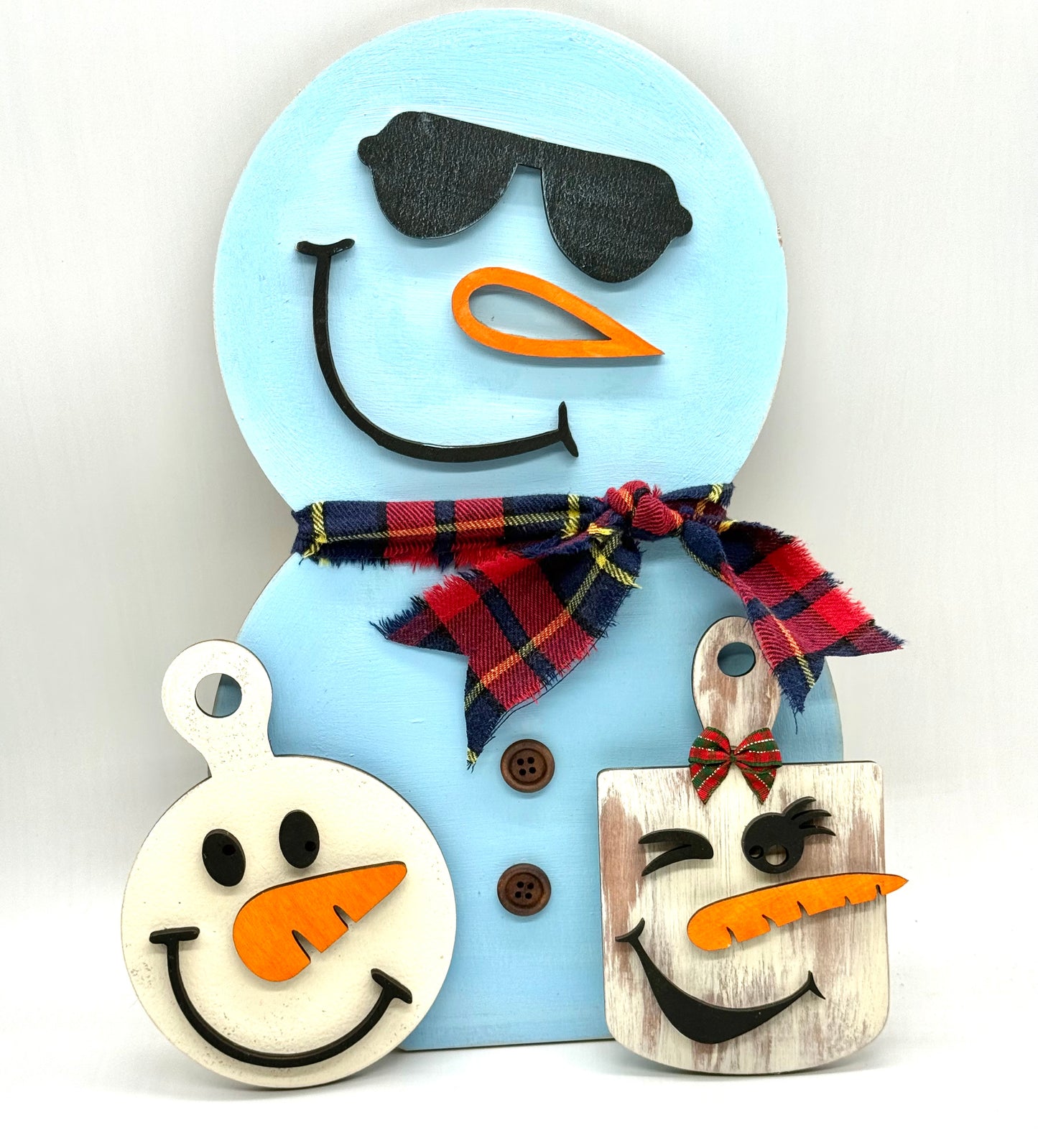 Snowman Face Blanks