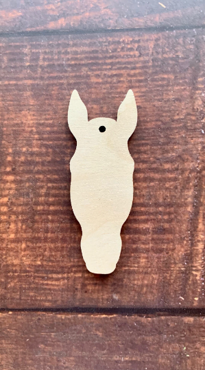 Horse head ornament blank image 0