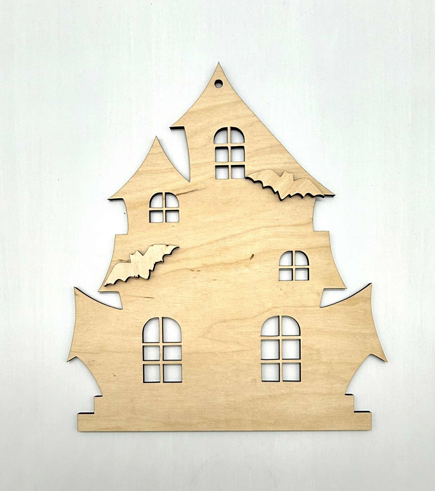 Haunted House Wood Blank