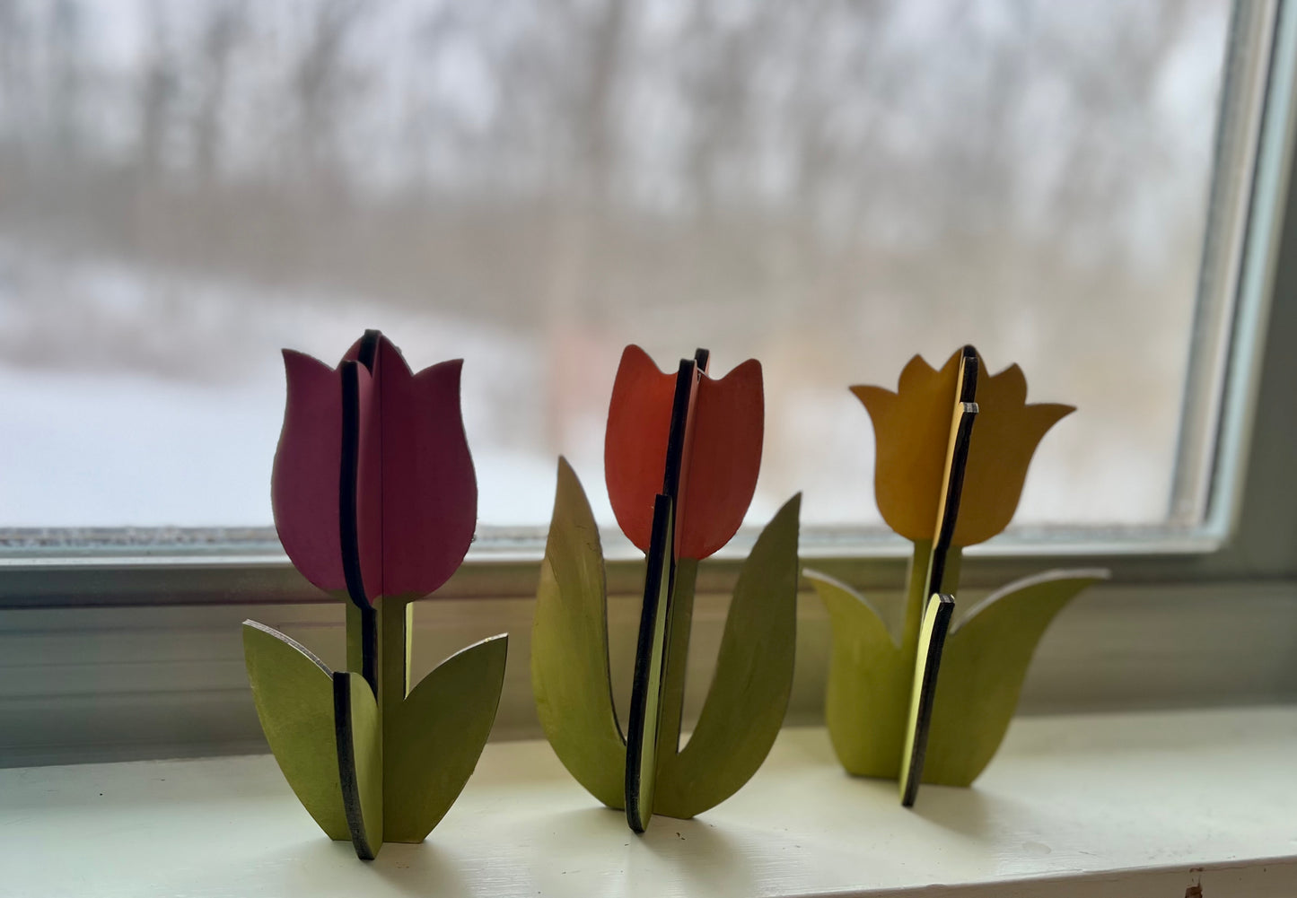 Set of 3 Tulips