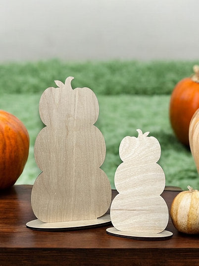 Standing Pumpkin Stack Multiple Sizes