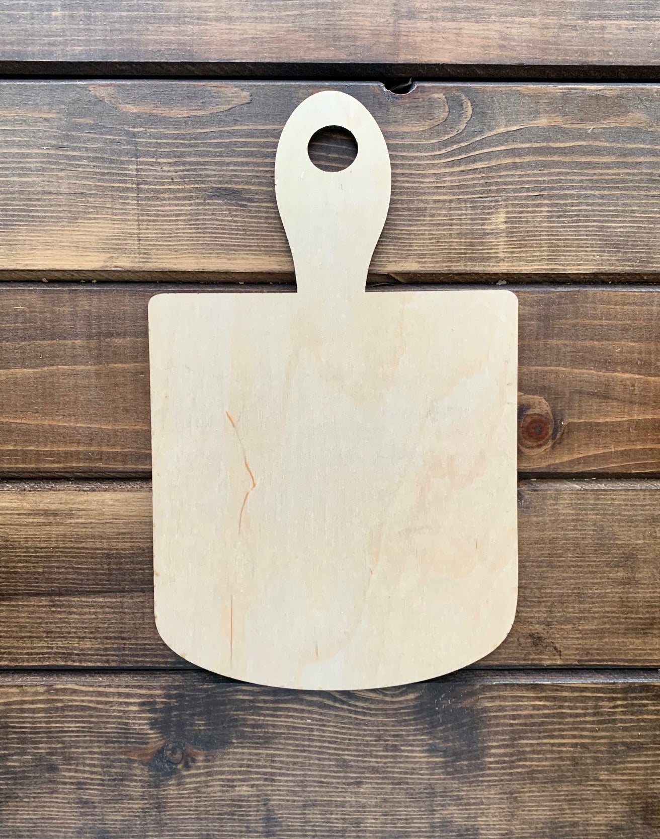 Cutting Board Shapes Wood Sign Blank Kitchen Sign image 2