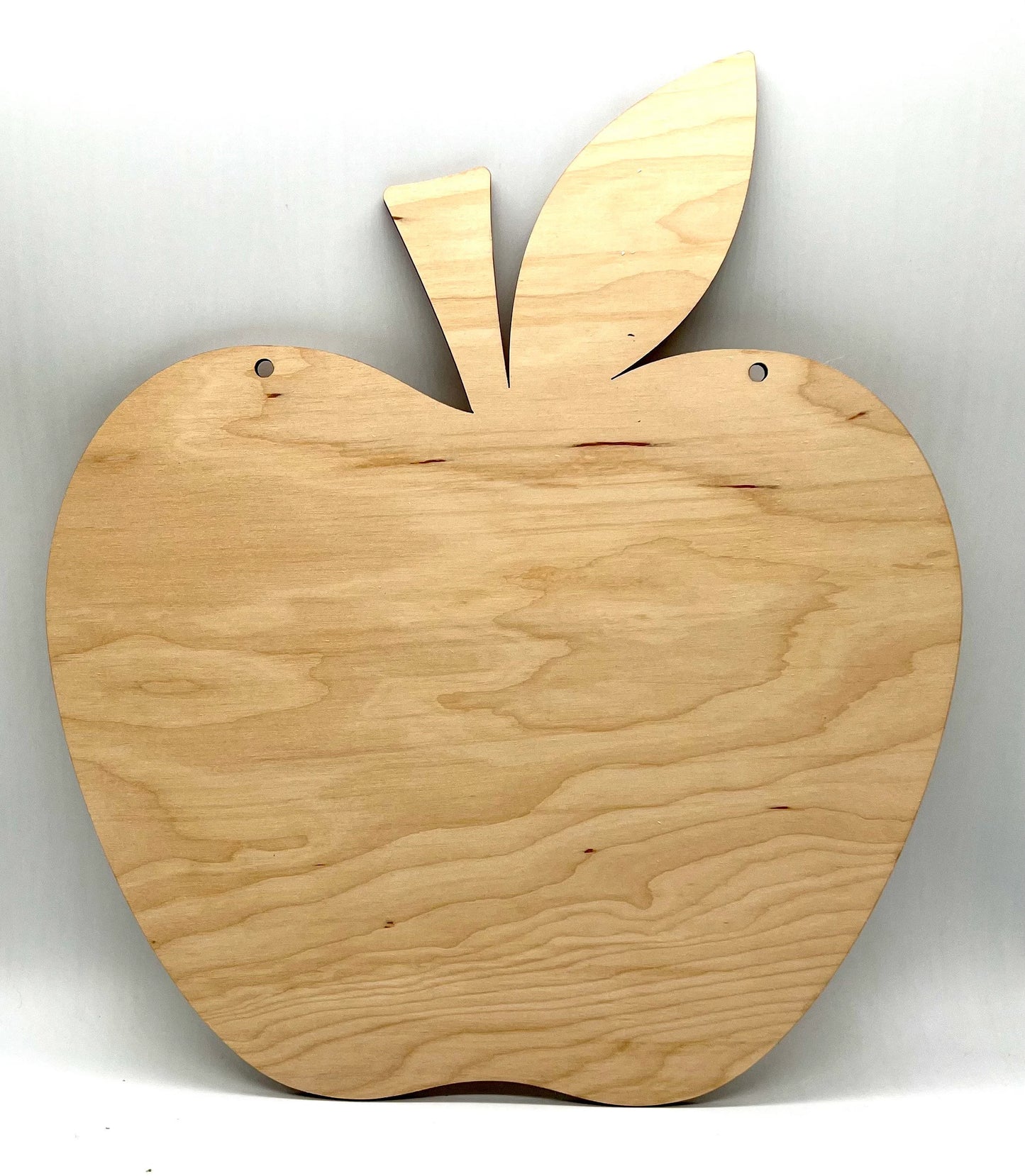 Apple wood blank door hanger