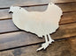 Laser Cut Chicken Wood Blank Kitchen Sign Door Hanger