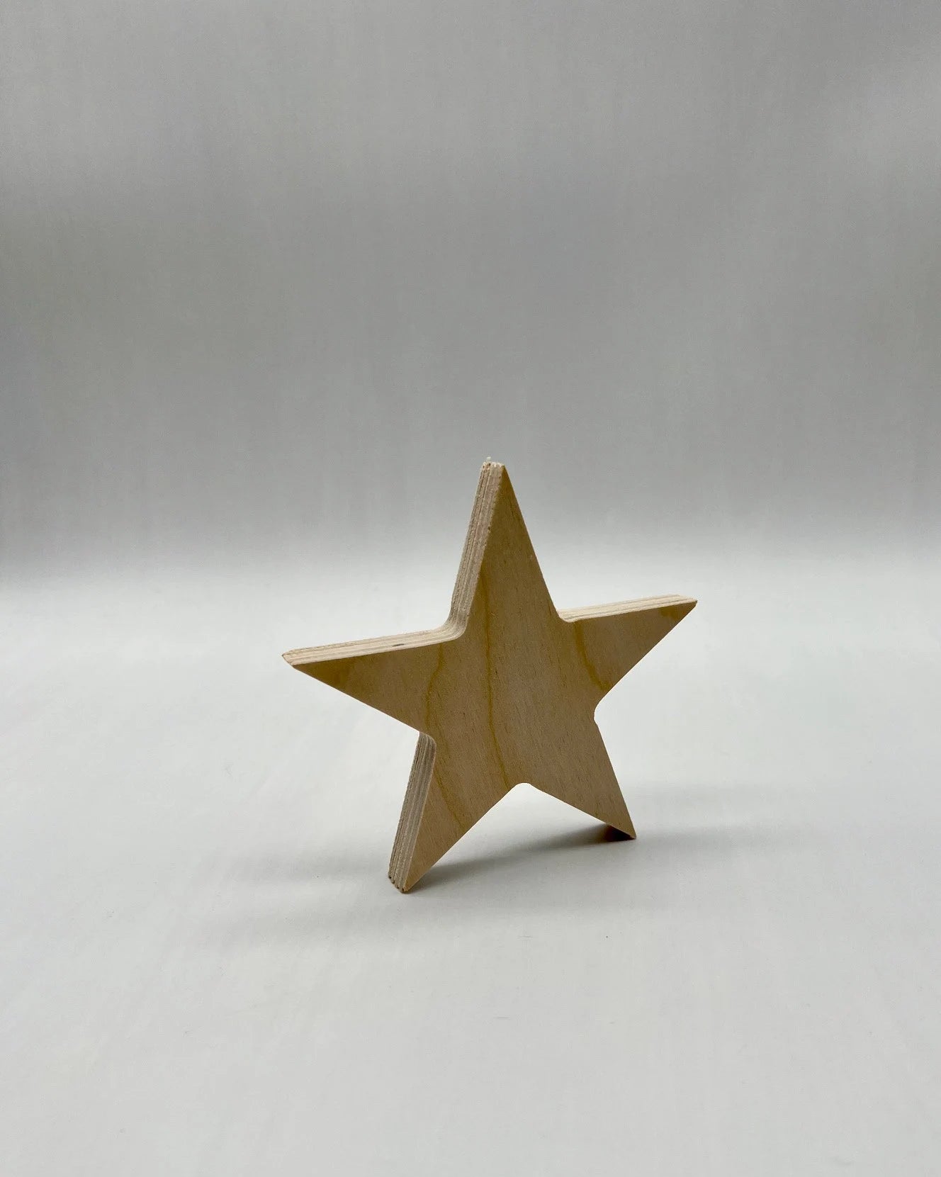 Chunky Star Wood Blank