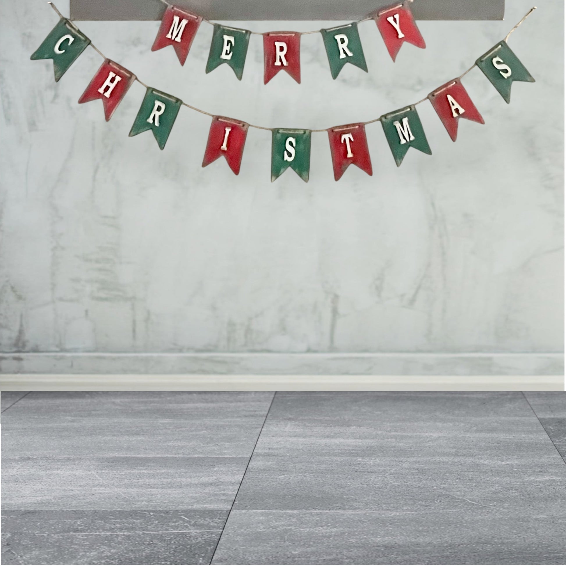 Merry Christmas Letters and Pennants  image 1