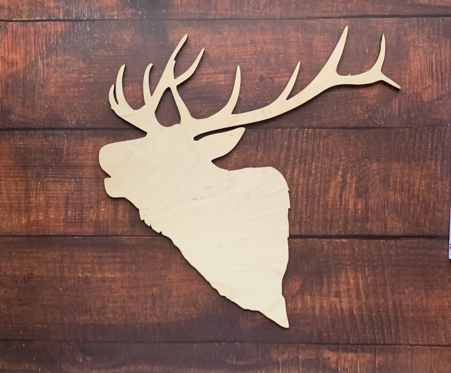 Elk Wood Blank diy wall sign