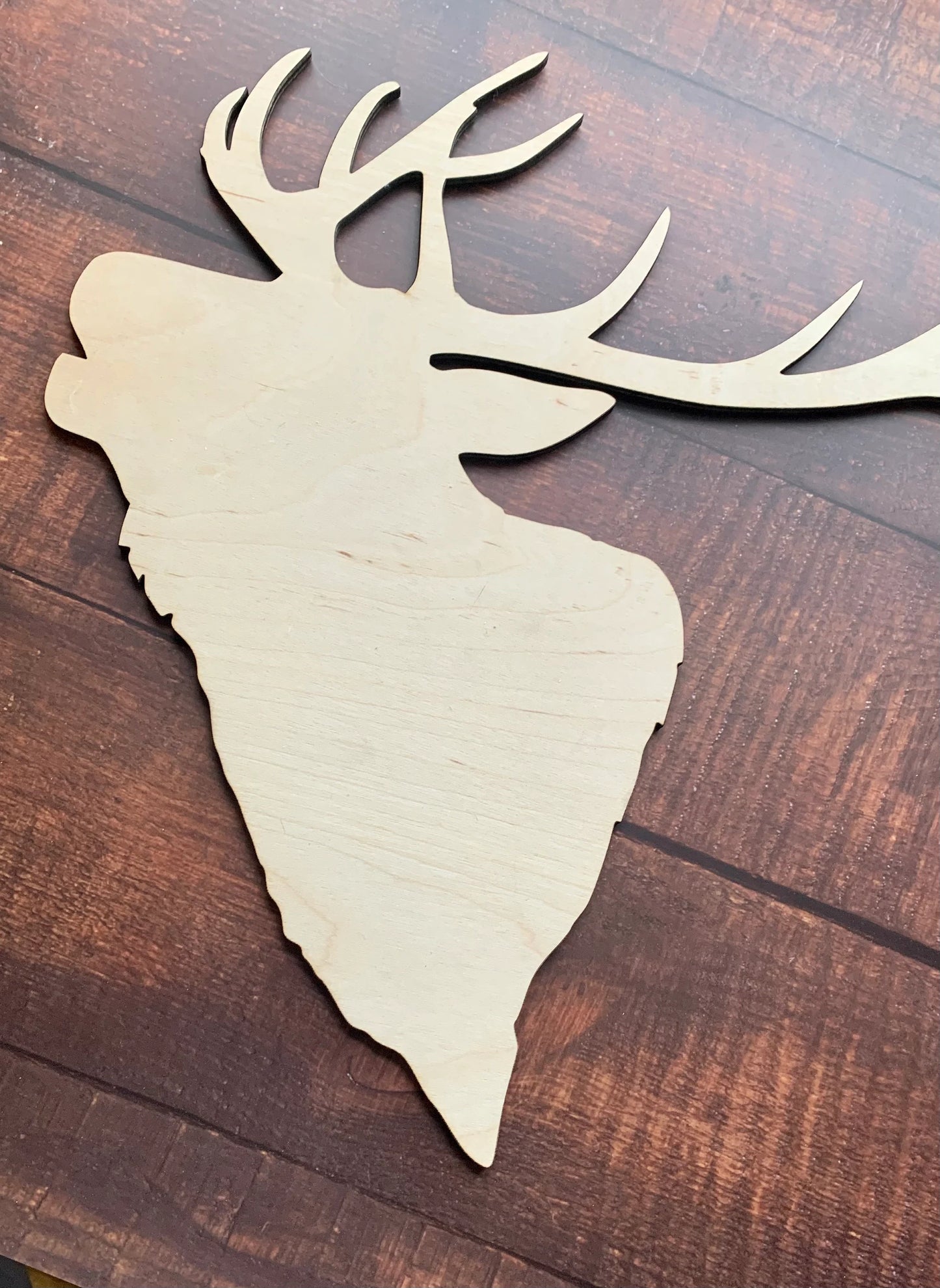 Elk Wood Blank diy wall sign