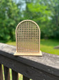 Rattan Look Earring Organizer