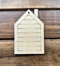 Shiplap House Ornament for Christmas Tree