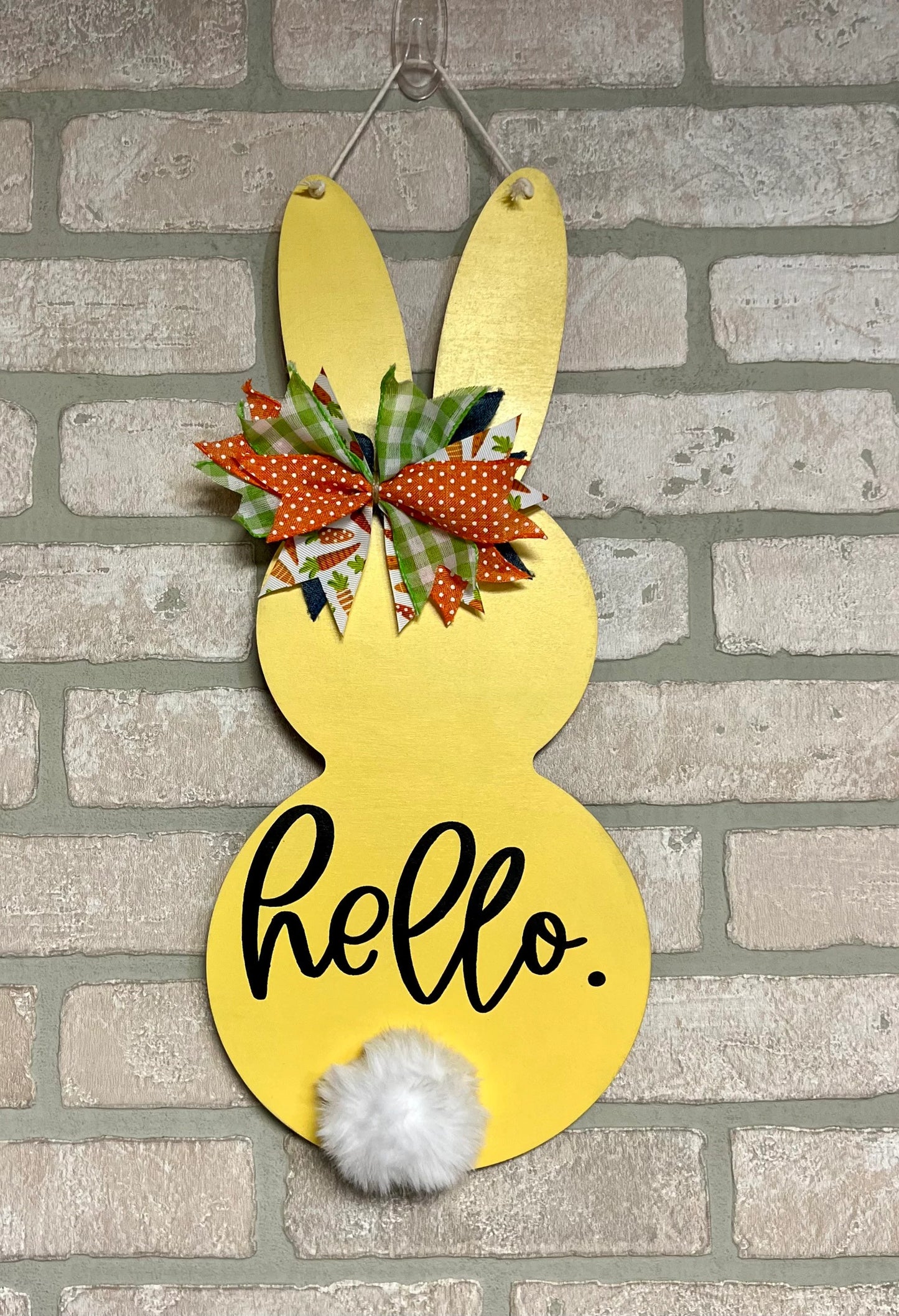 Bunny Door Hanger Wood Blank