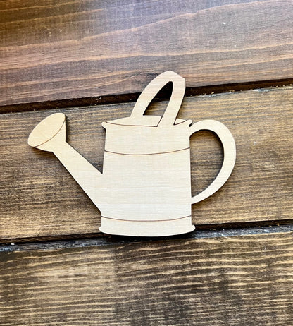 Small Watering Can Wood Blank